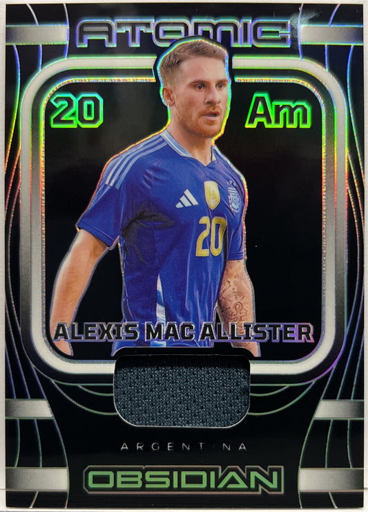 Alexis Mac Allister 22/50 Patch Atomic Material Obsidian 2023/24