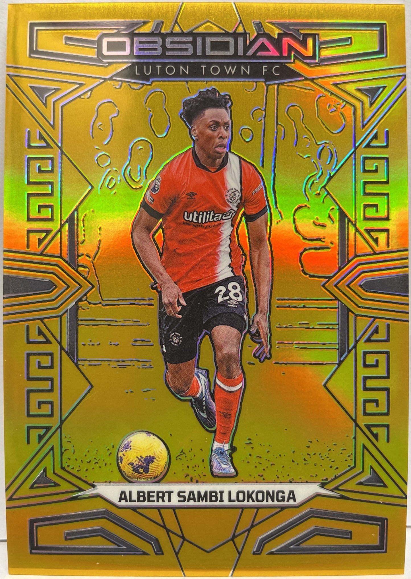 Albert Sambi Lokonga 5/10 Gold Obsidian 2023/24