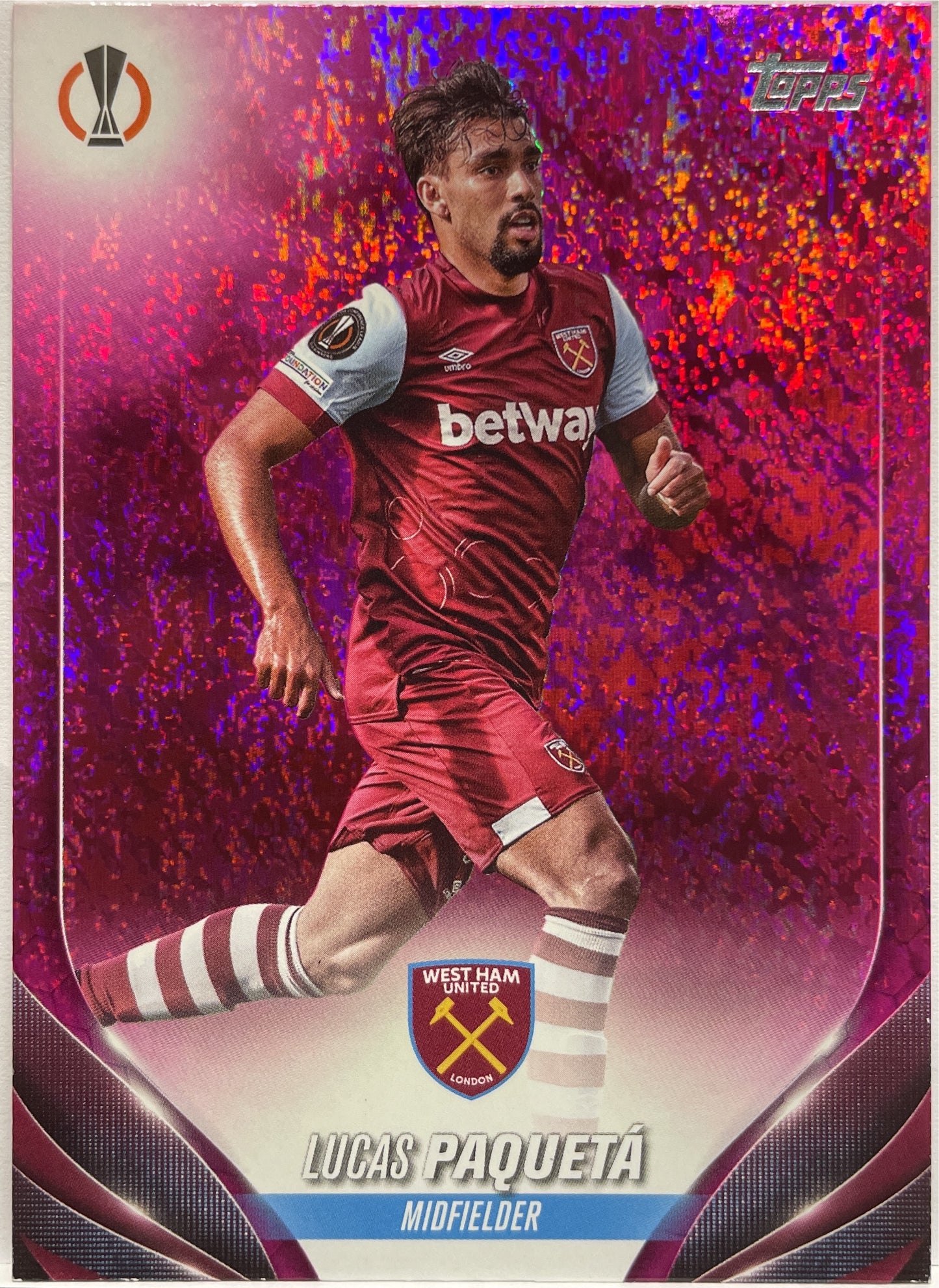 Mancolista-Pink Sparkle-Topps UCC 2023/24