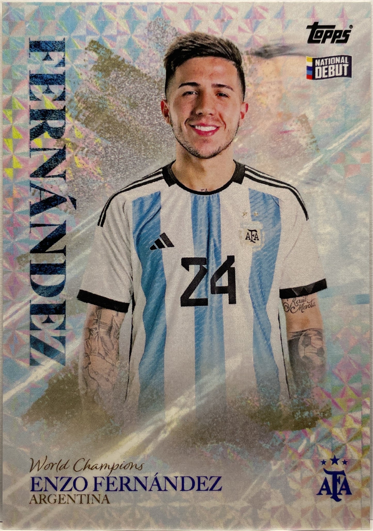 Mancolista-Set Base-Topps Argentina World Champions 2023