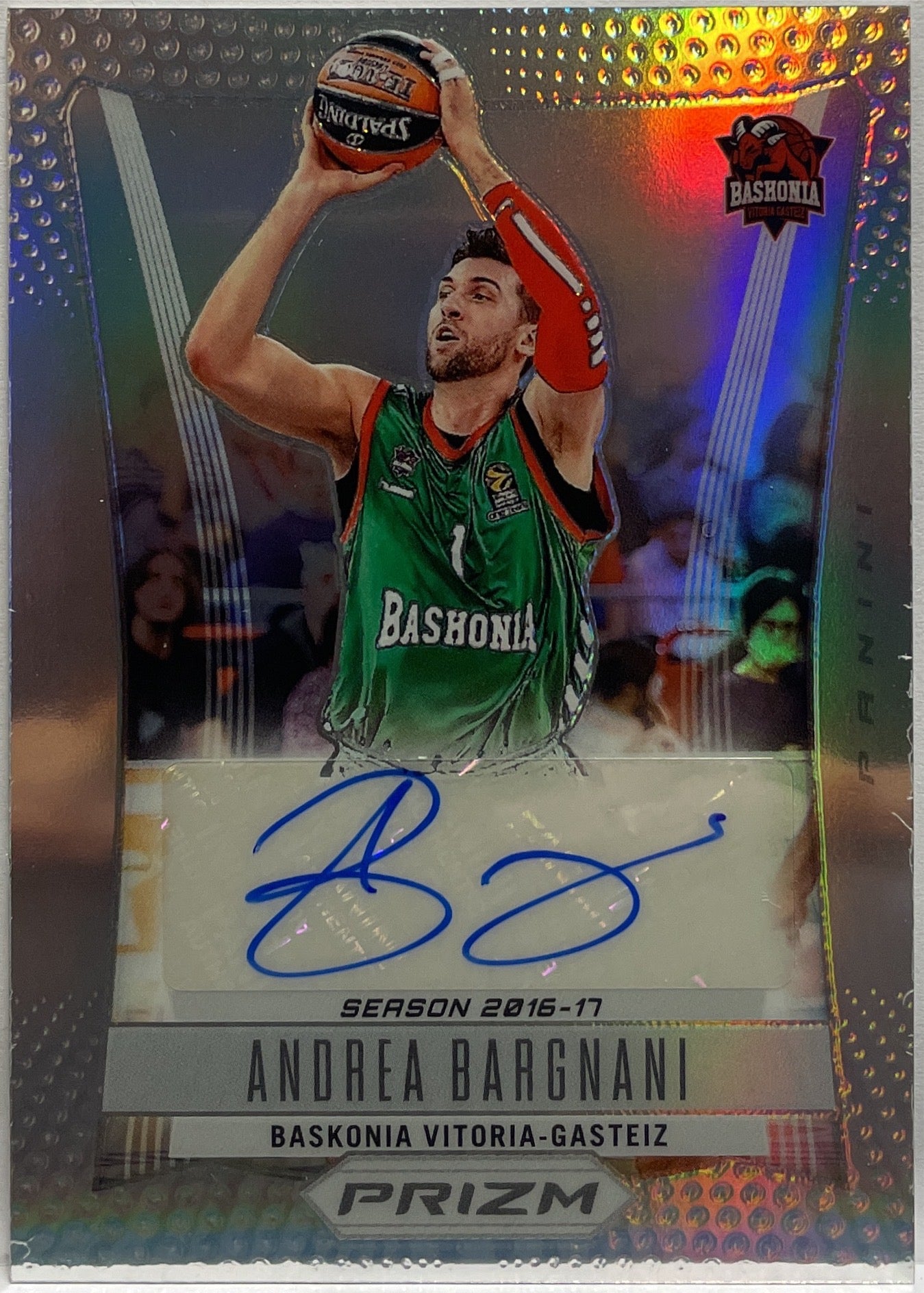 Andrea Bargnani Autograph Signatures Prizm Euroleague Basketball 2023/24