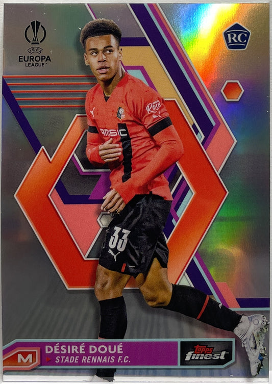 Desire Doue Rookie Refractor Topps Finest UCC 2022/23