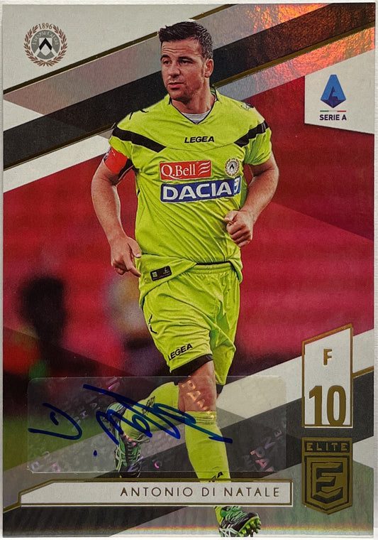 Antonio Di Natale Autograph Donruss Elite Chronicles Serie A 2019/20