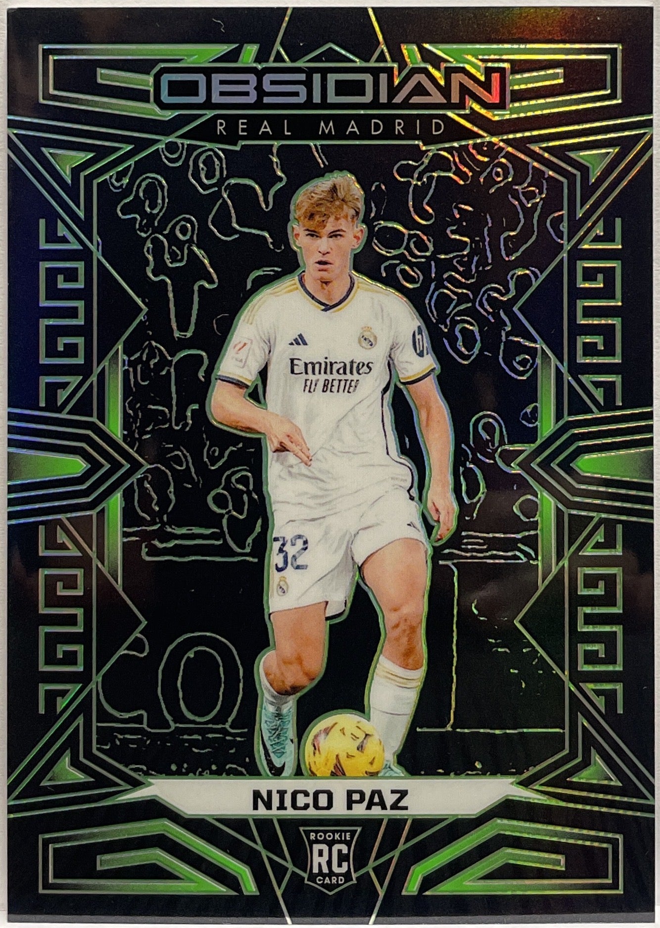 Nico Paz 1/5 Rookie Obsidian 2023/24