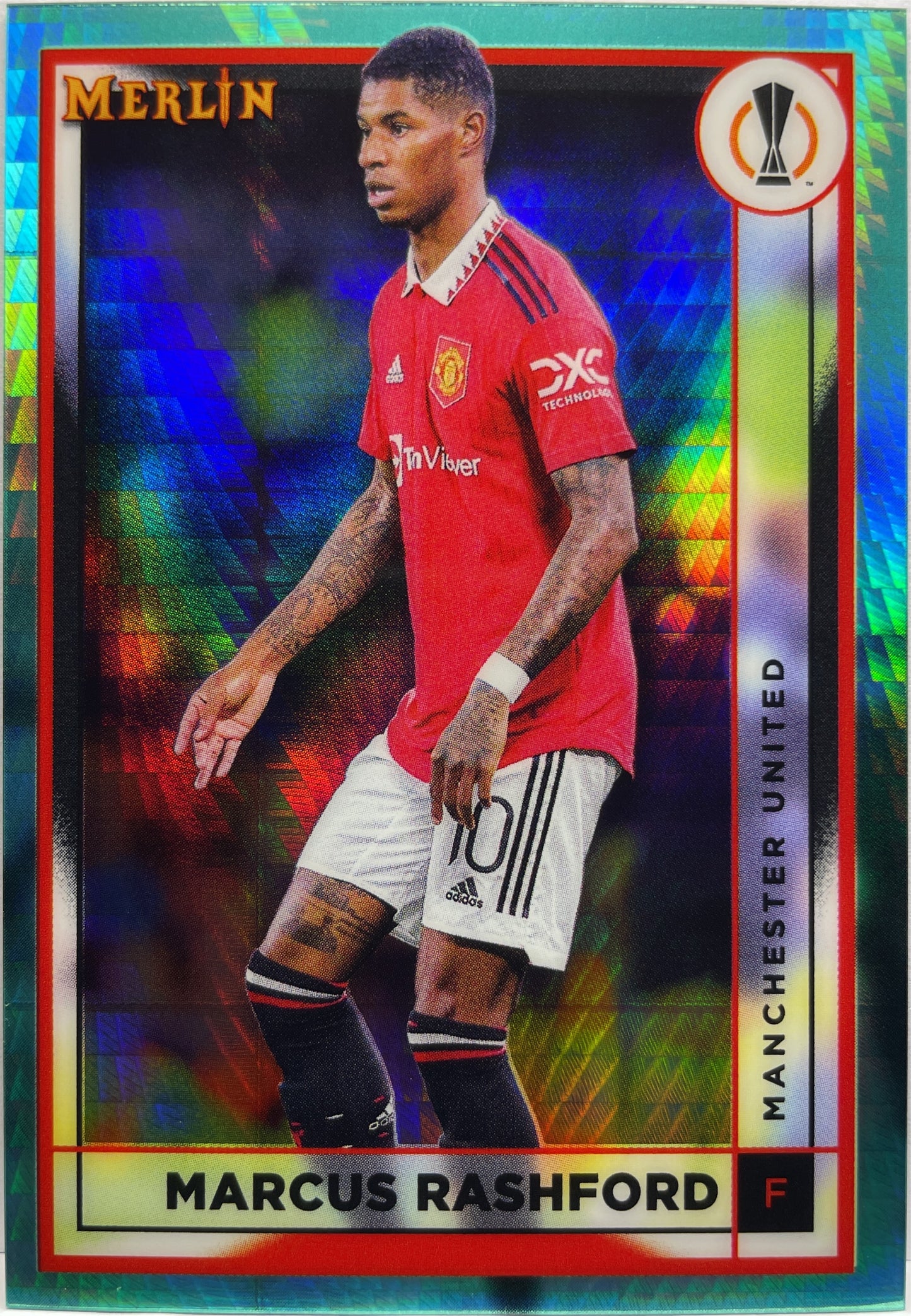 Mancolista-Aqua Prizm Refractors -Topps Chrome Merlin 2022/23