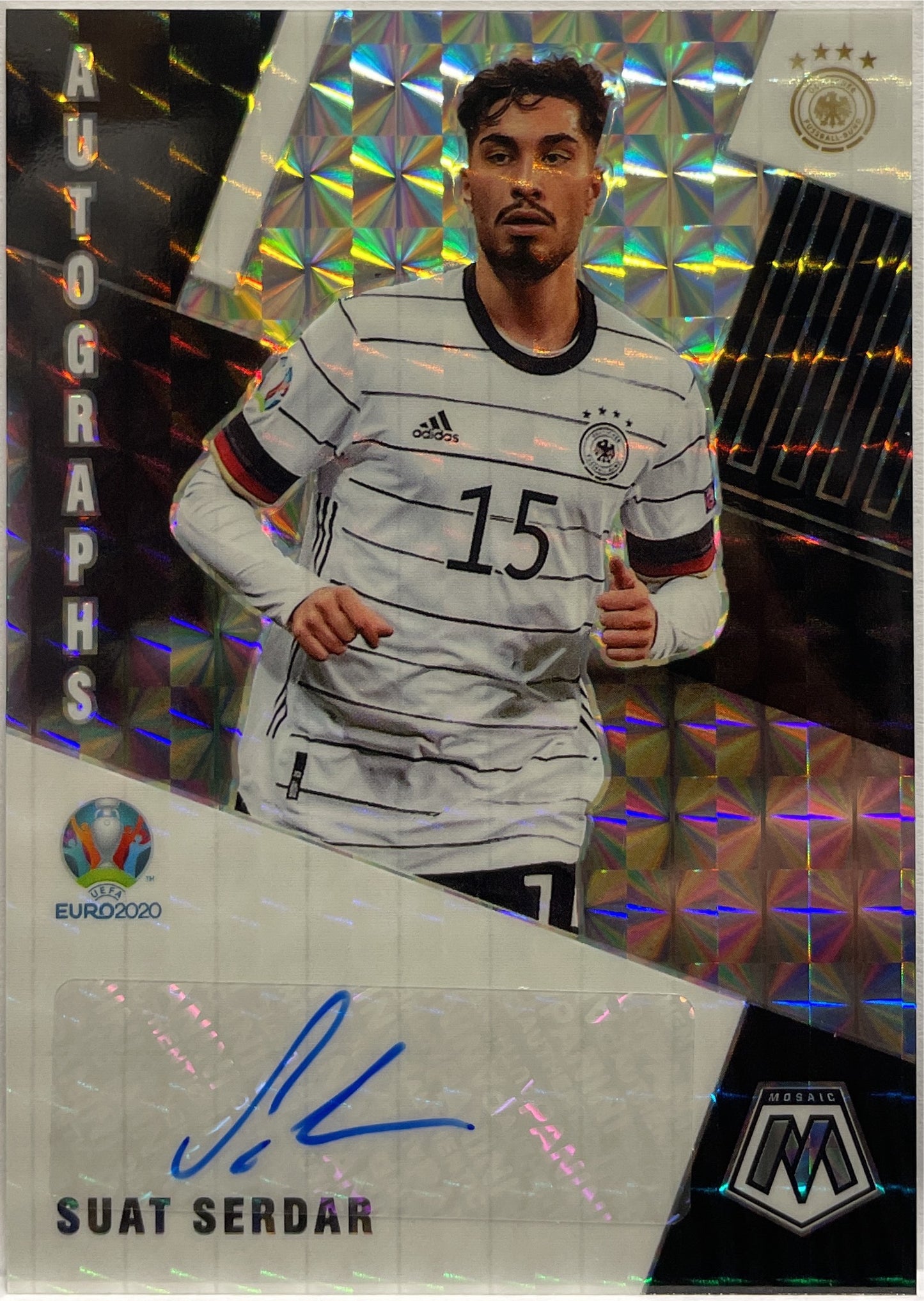 Suat Serdar Autograph Mosaic Uefa Euro 2020