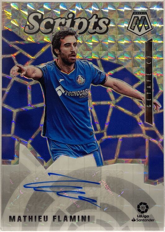 Mathieu Flamini Autograph Mosaic La Liga 2020/21