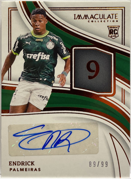 Endrick 89/99 Rookie Autograph Immaculate 2023/24