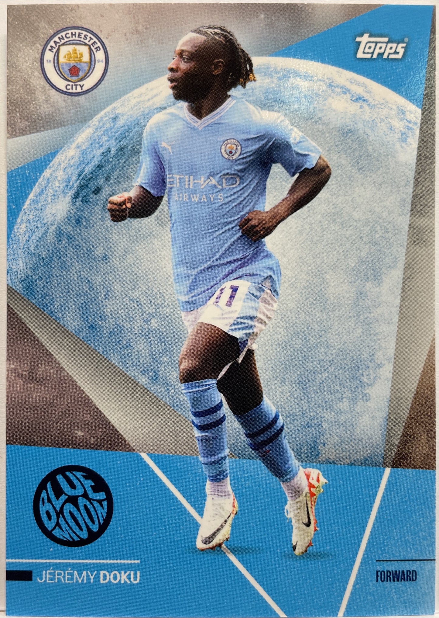 Mancolista-Blue Moon-Topps Manchester City Team Set 2023/24