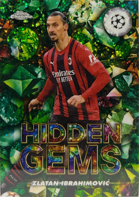 Zlatan Ibrahimovic Hidden Gems Topps Finest UCC 2024/25