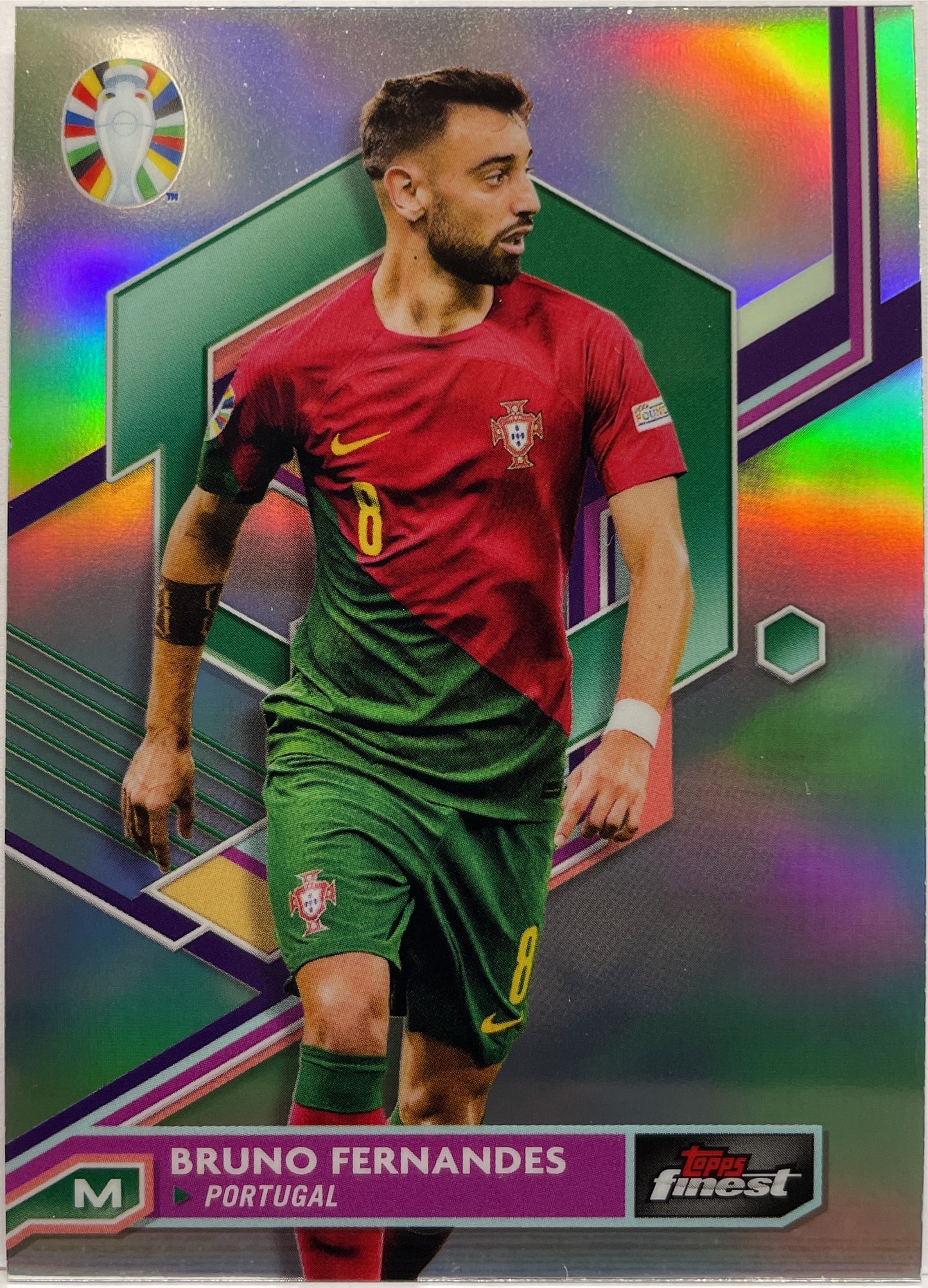 Mancolista-Refractor-Topps Finest Road To Uefa Euro 2024