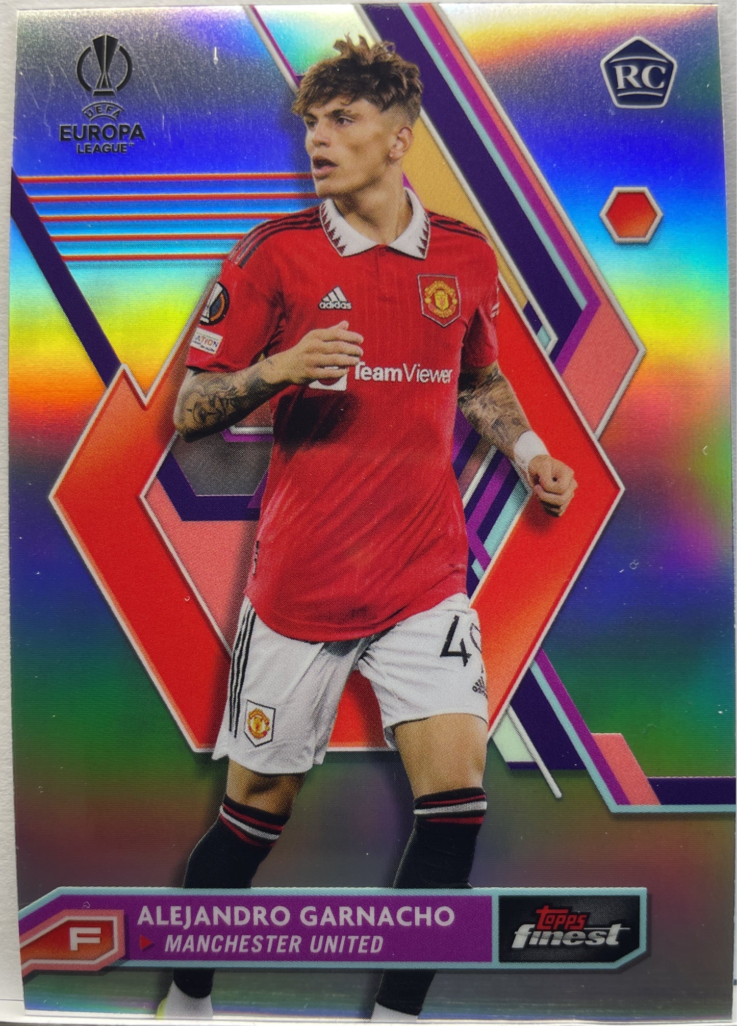 Mancolista-Base Refractor-Topps Finest UCC 2022/23-Parte 1