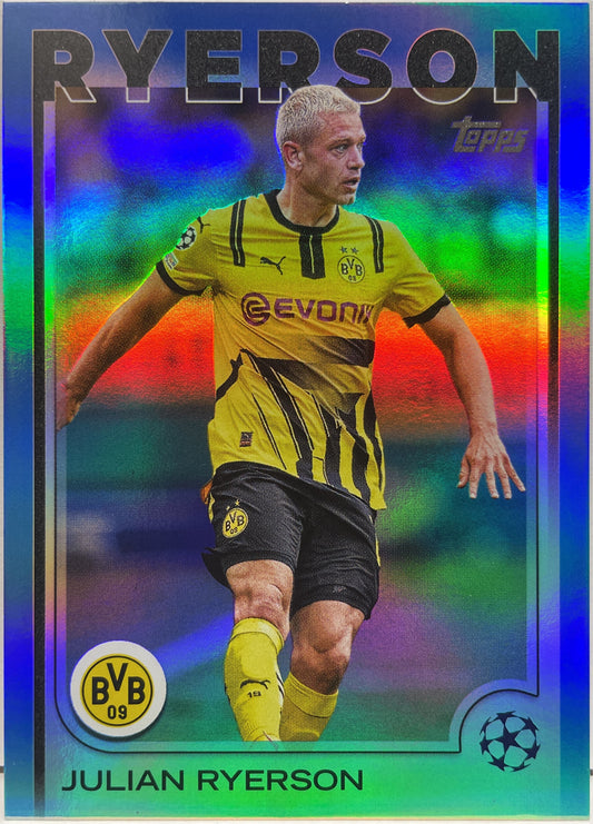 Julian Ryerson 113/125 Blue Topps UCC 2024/25