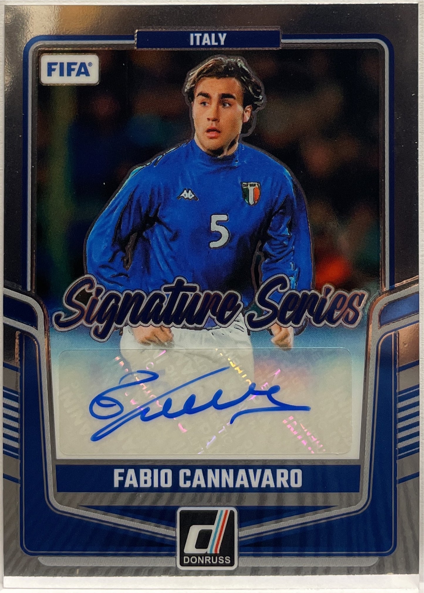 Fabio Cannavaro Autograph Signature Series Donruss Fifa 2024/25