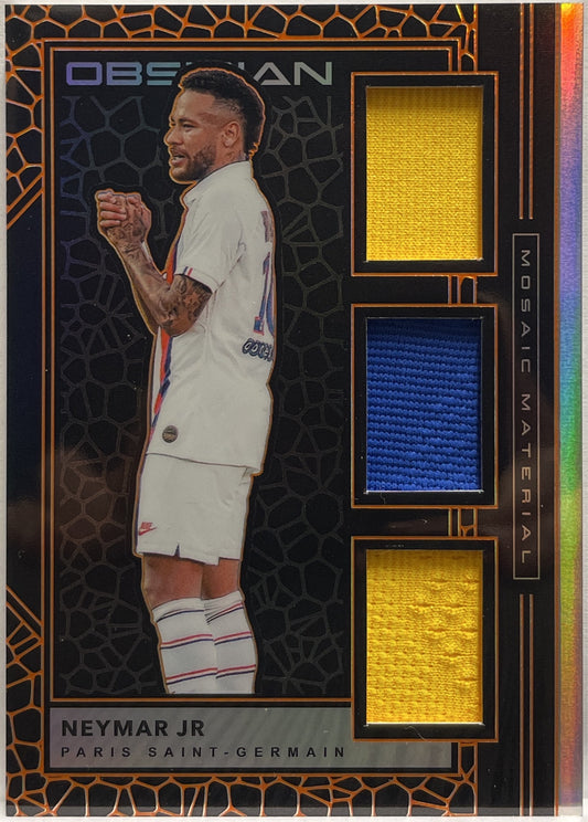 Neymar Jr 42/50 Patch Mosaic Material Obsidian 2019/20