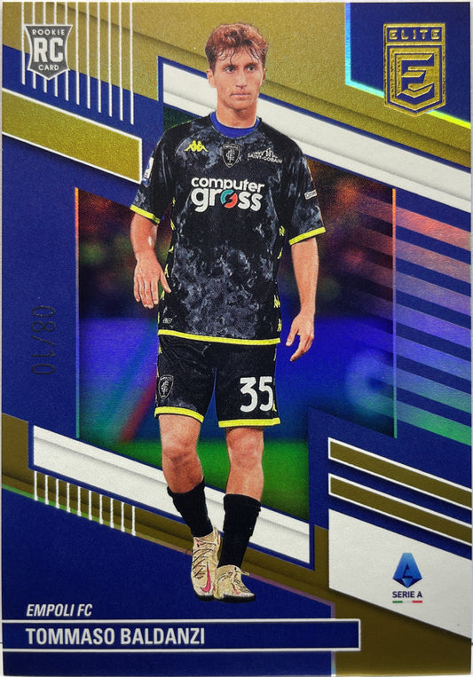 Tommaso Baldanzi 8/10 Rookie Gold Donruss Elite Serie A 2022/23