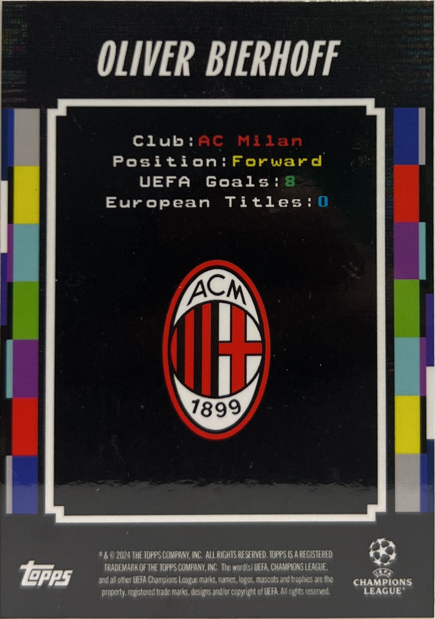 Mancolista-Target Man-Topps Decade UCC 2025