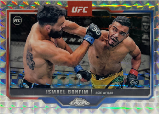 Ismael Bonfim Rookie Geometric Refractor Topps Chrome UFC 2025