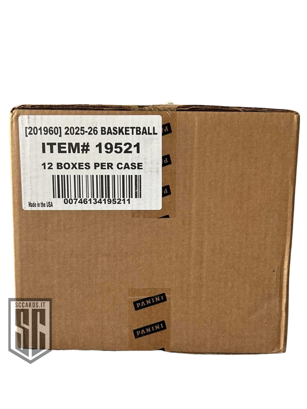 Panini Prizm NBA Basketball Hobby Box 2025/26-SEALED CASE(12 BOX)