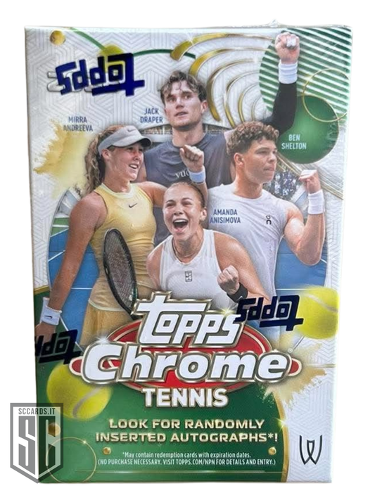 Topps Chrome Tennis Blaster Box 2026