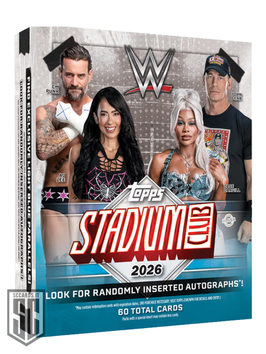 Topps WWE Stadium Club Mega Box 2026