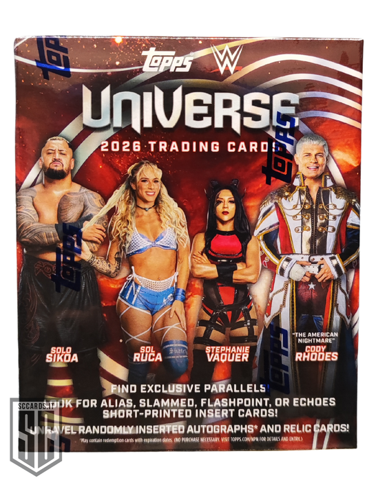 Topps Universe WWE Mega Box 2026
