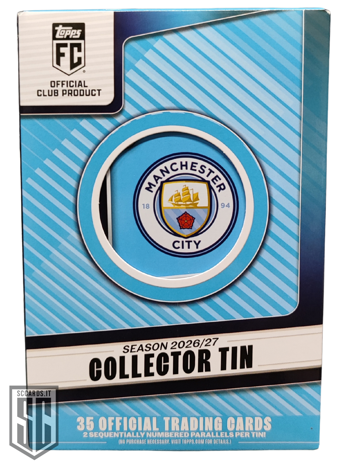 Topps Manchester City Collector Tin Box 2026/27