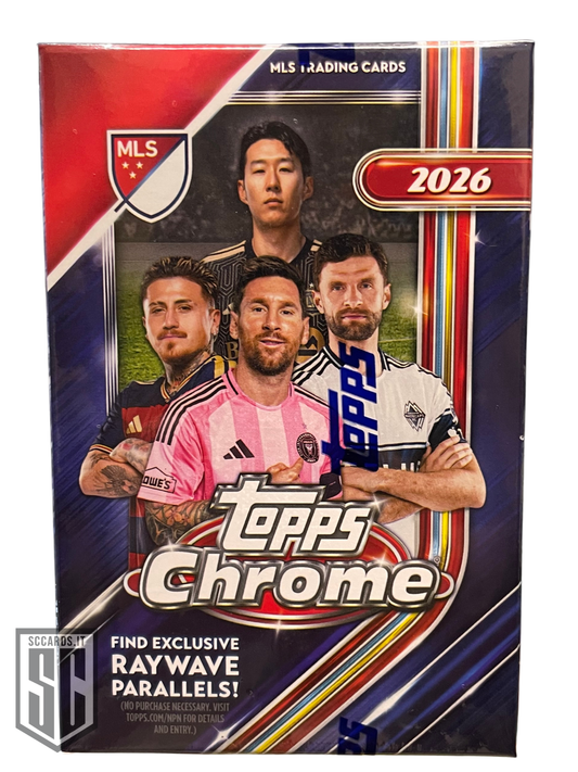 Topps Chrome MLS Blaster Box 2026
