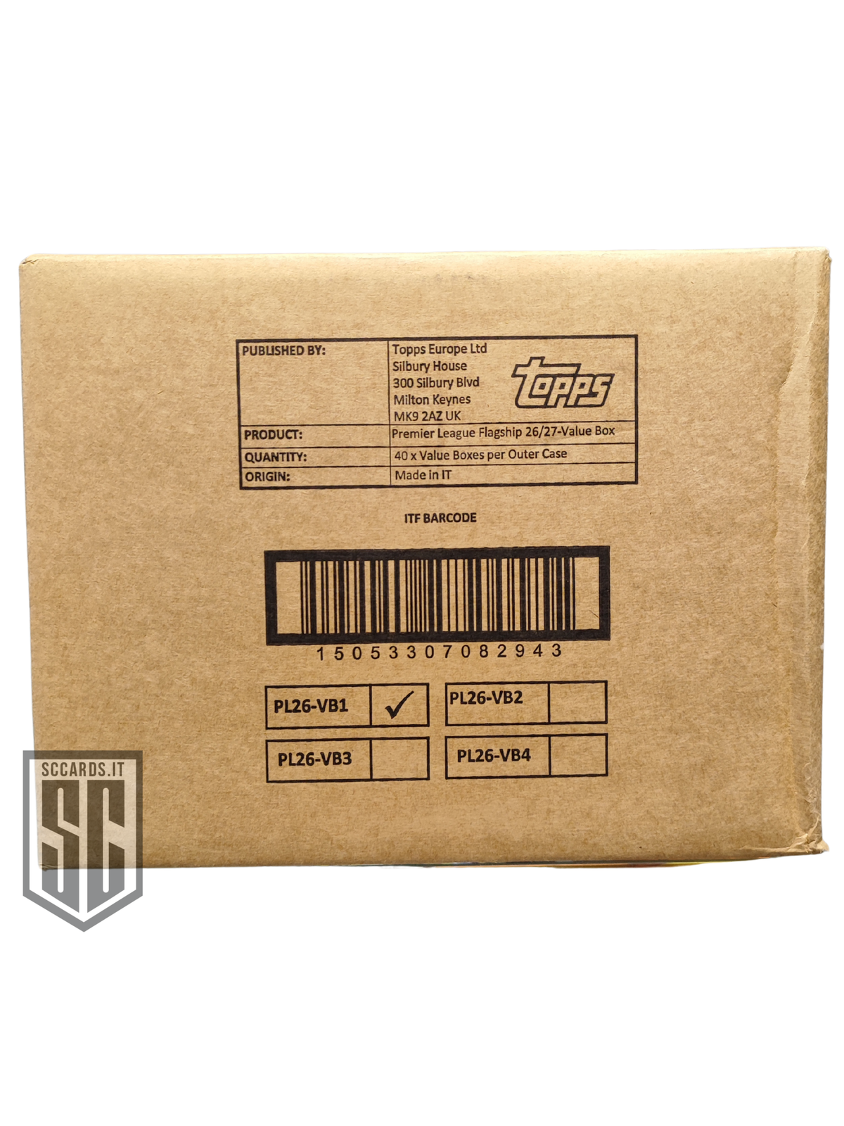 Topps EPL Premier League Flagship Blaster Box 2026/27-SEALED CASE(40 BOX)
