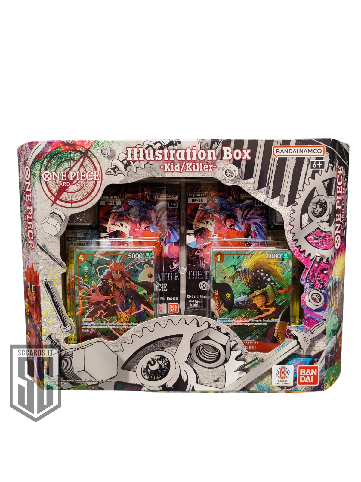 One Piece Illustration Box Vol 8 Eustass Kid Killer IB-08 ENG