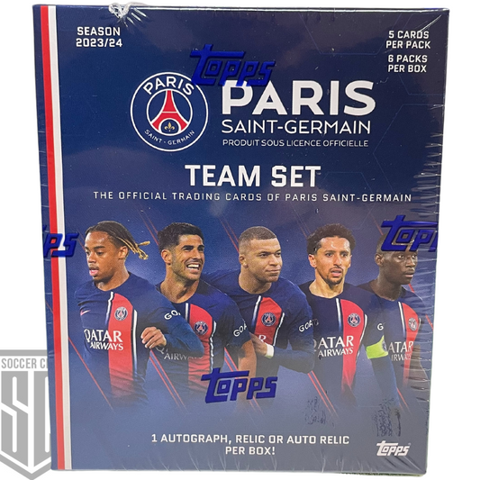 Topps PSG Team Set Box 2023/24