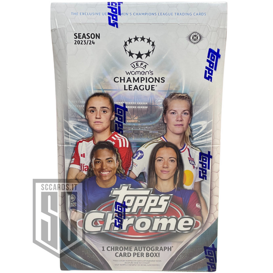 Topps Chrome Women's Champions League 2023/24 Hobby Box