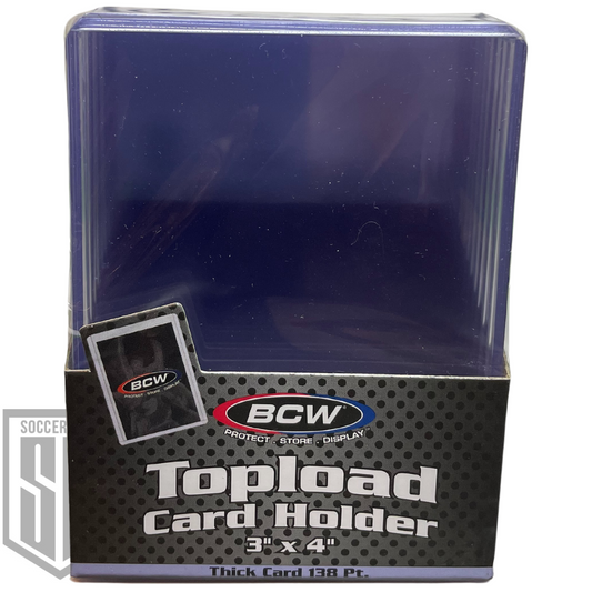 BCW Toploader 138pt (10xPack)