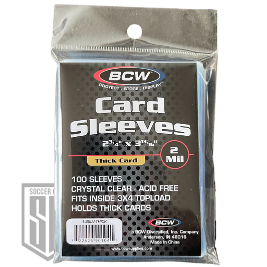 Bcw Thick Card Sleeves - 100 pz - 160/180pt