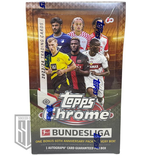 Topps Chrome Bundesliga Hobby Box 2023/24