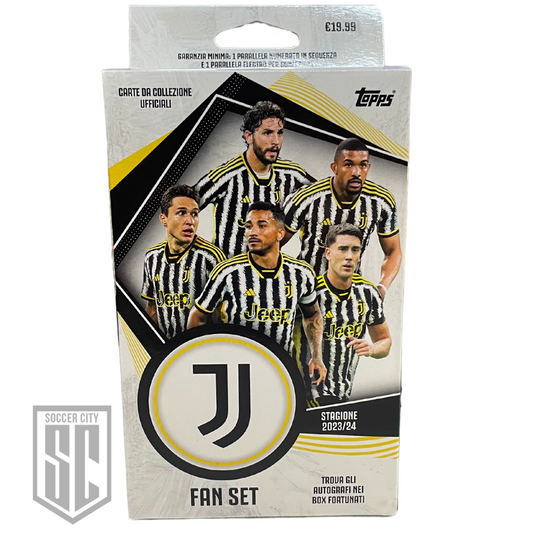 Topps Juventus Fan Set Box 2023/24