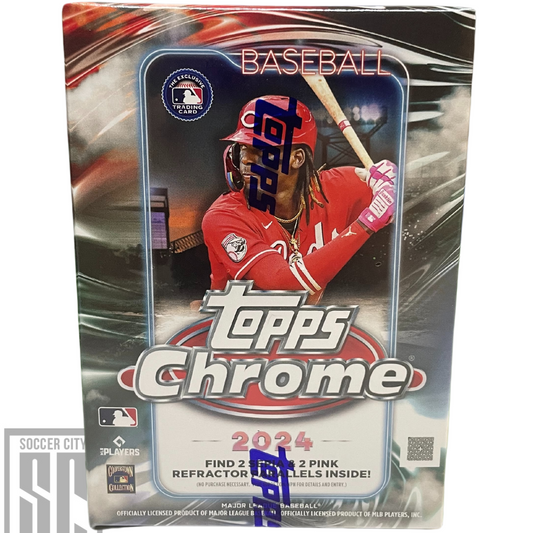 Topps Chrome MLB Baseball Blaster Box 2024