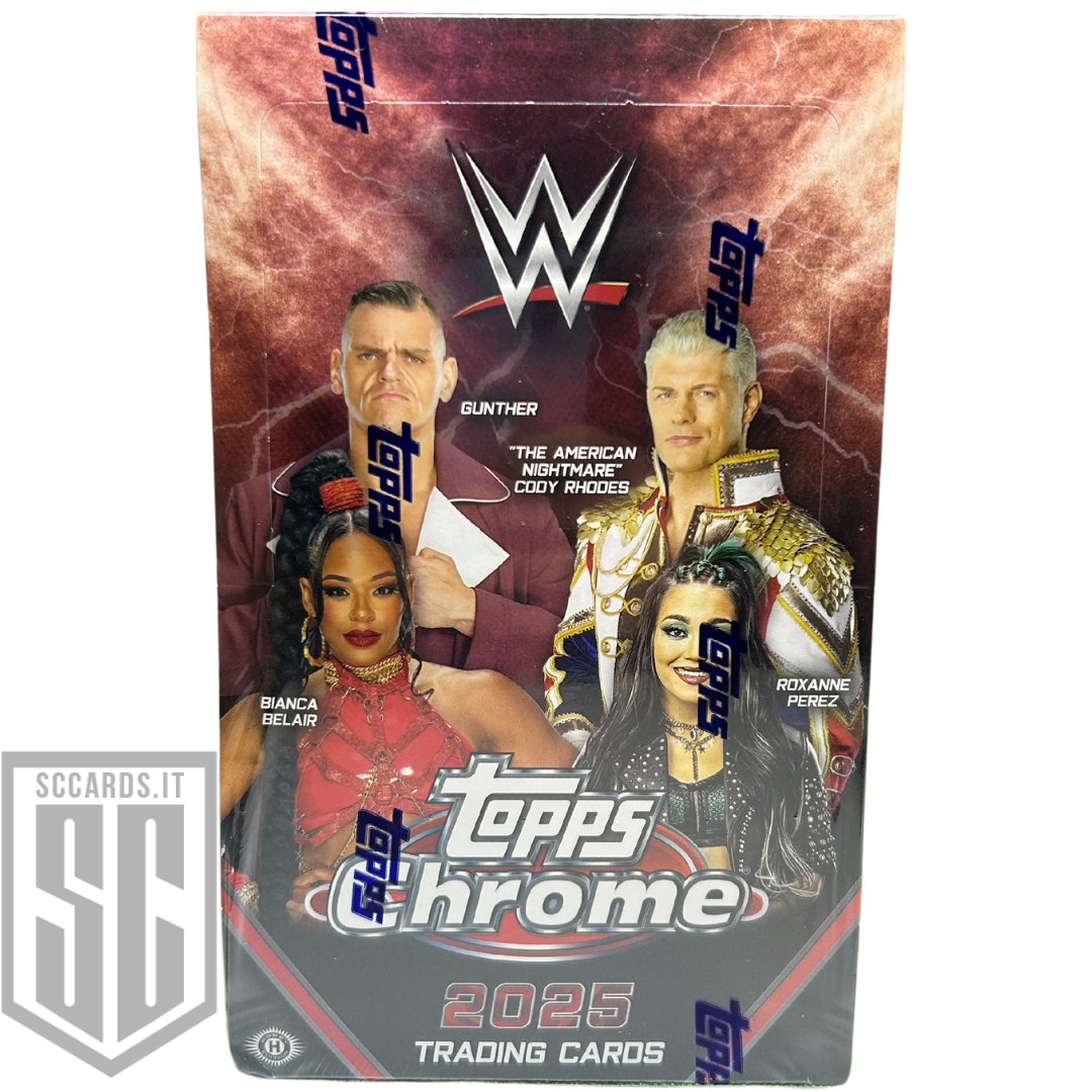 Topps Chrome WWE Hobby Box 2025 ScCards