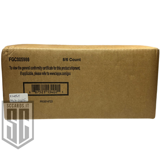 Topps Finest MLS Hobby Box 2024-SEALED CASE-(8 Box)