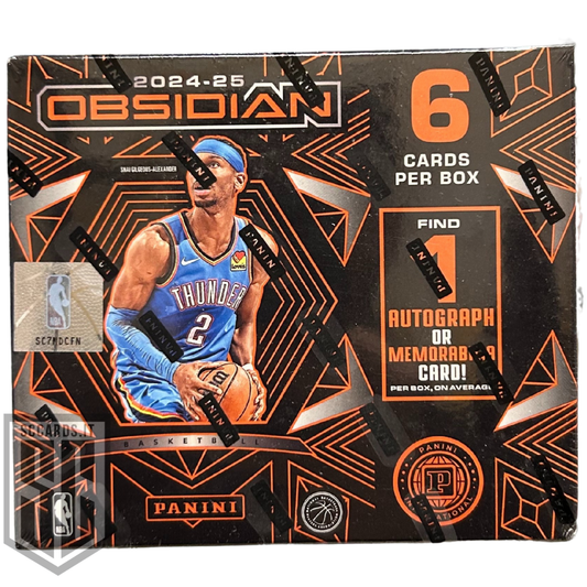 Panini Obsidian Nba Basketball Hobby International Box 2024/25