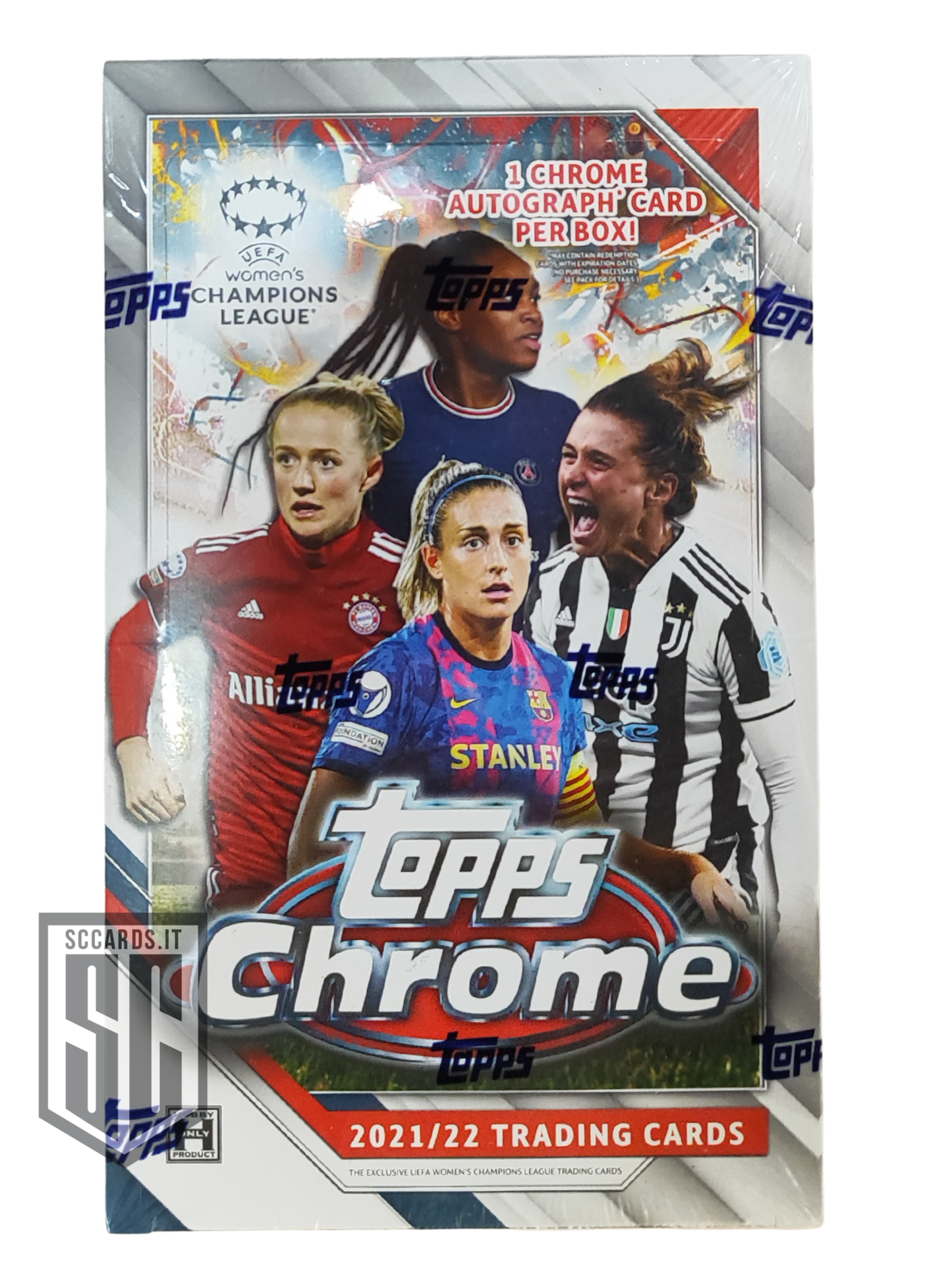 Topps Chrome Women's UCL Hobby Box 2021/22