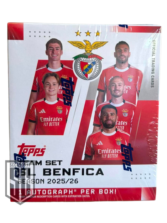 Topps Benfica Team Set Box 2025/26