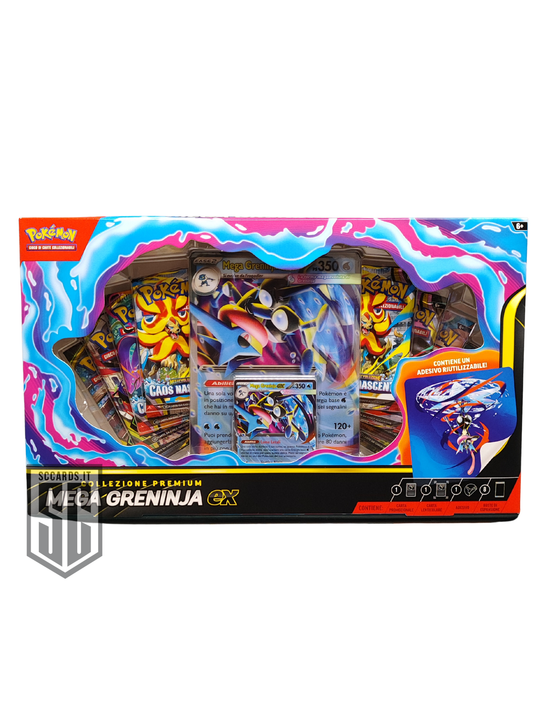 Pokemon Collezione Premium Mega Greninja EX 2026 (ITA)