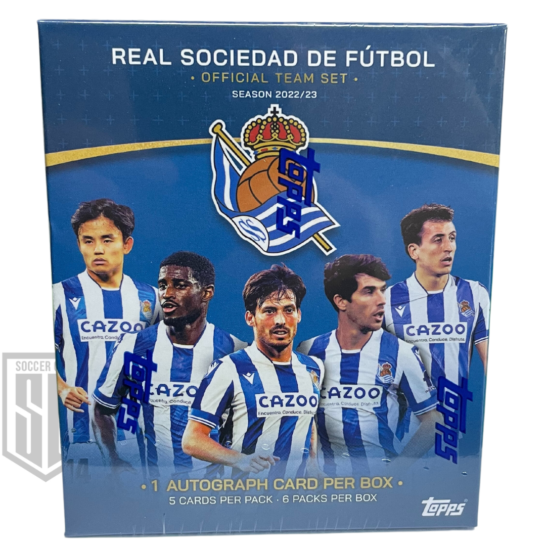 Topps Real Sociedad Team Set Box 2022/23