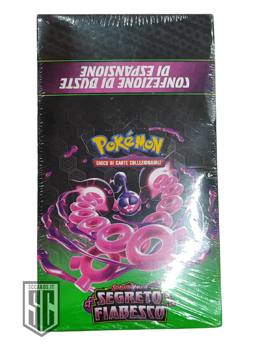 Pokemon Segreto Fiabesco Oscuri Arcani e Venefici Inganni Collezione 6 Buste Di Espansione Box (ITA) Sealed Display X10