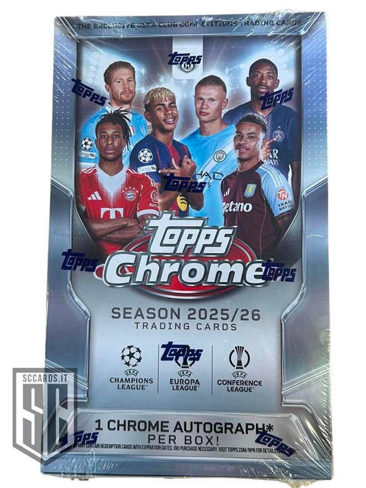 Topps Chrome UCC Hobby Box 2025/26