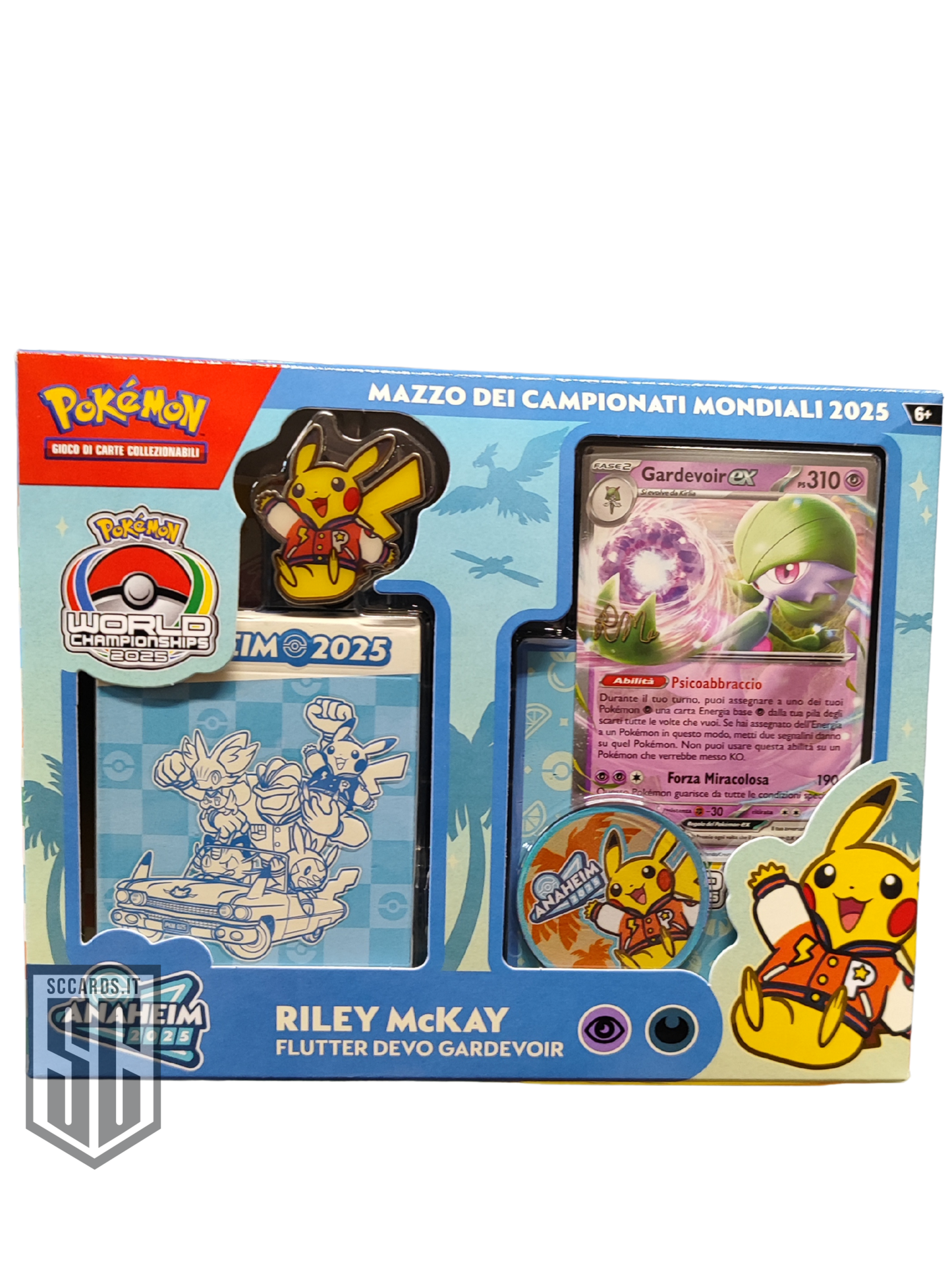 Pokemon Mazzo Campionati Mondiali 2025 Gardevoir EX (World Championships) Box (ITA)-Preorder