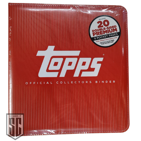 Topps Raccoglitore Official Collectors Binder Rosso