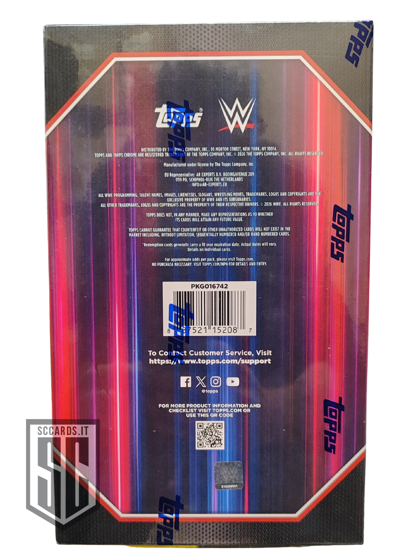 Topps Chrome WWE Hobby Box 2026
