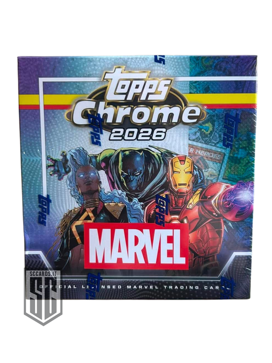 Topps Chrome Marvel Cosmic Mega Box 2026